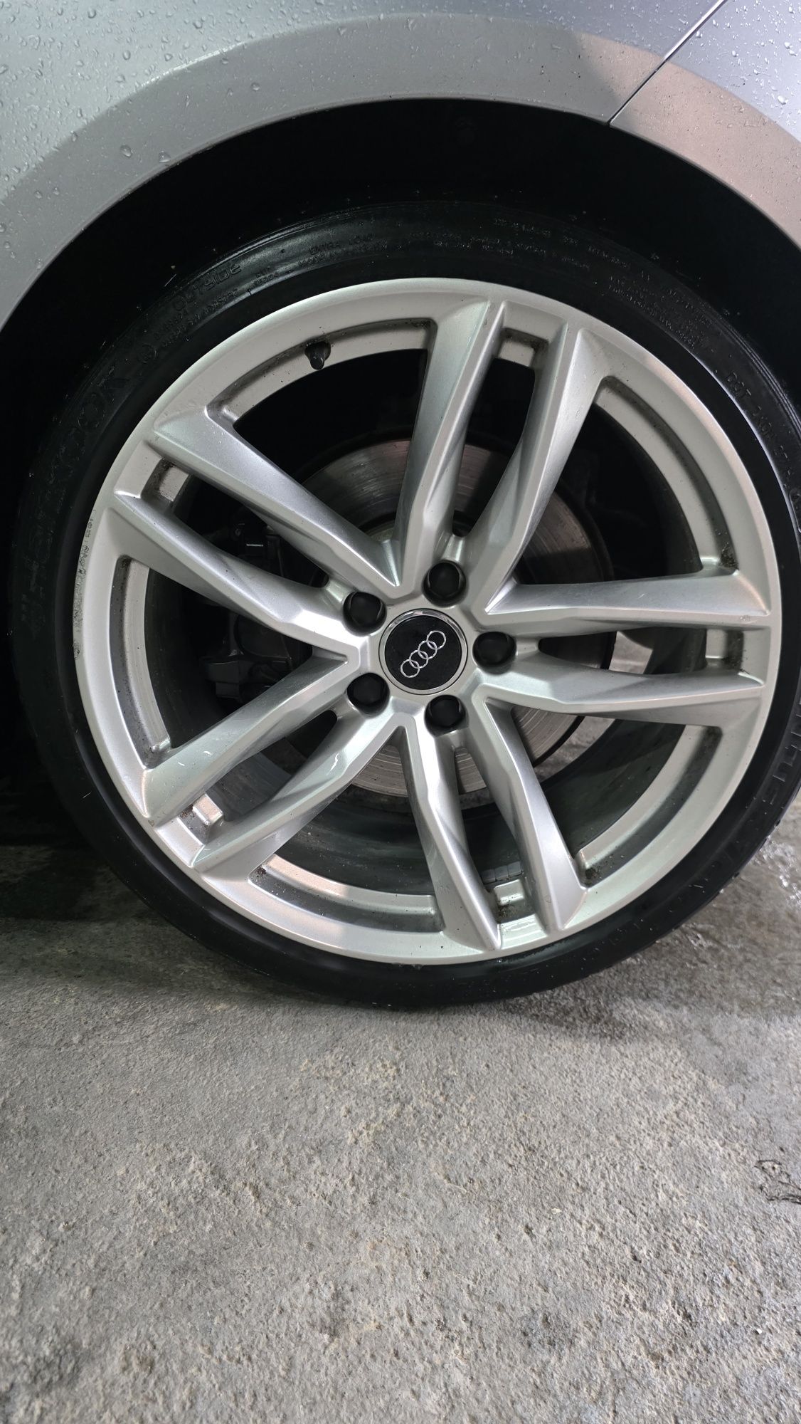 Jantes 19 5x112 originais audi tts com pneus