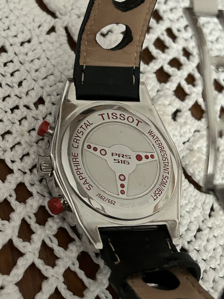 Tissot PRS 516 cronografo com caixa e manuais