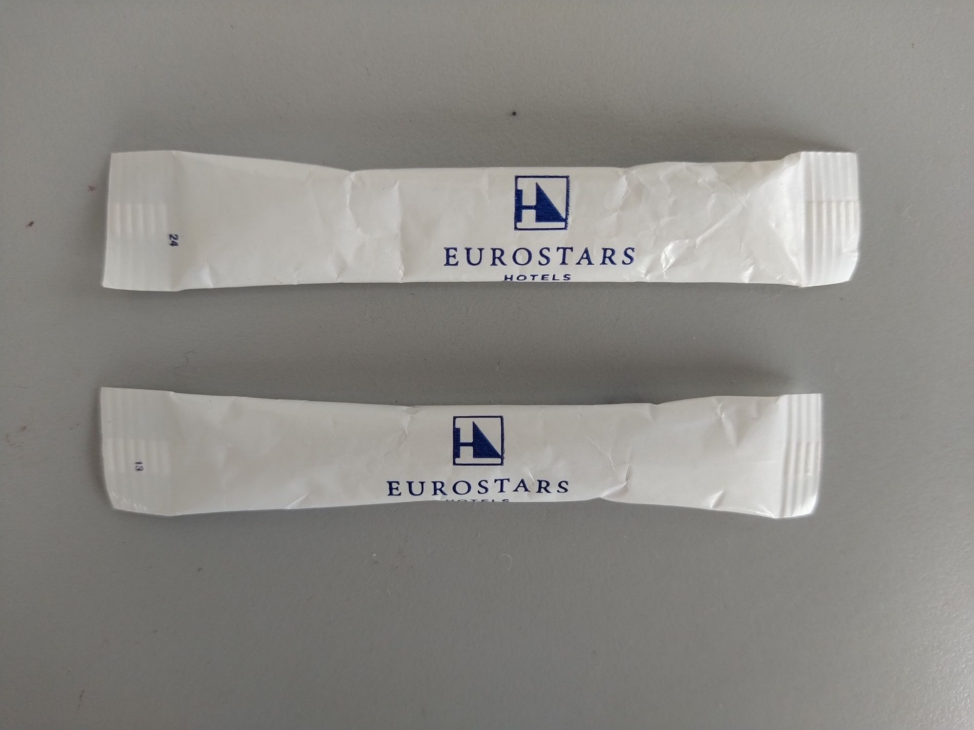 Pacotes de açúcar em sticks - Eurostars Hotels