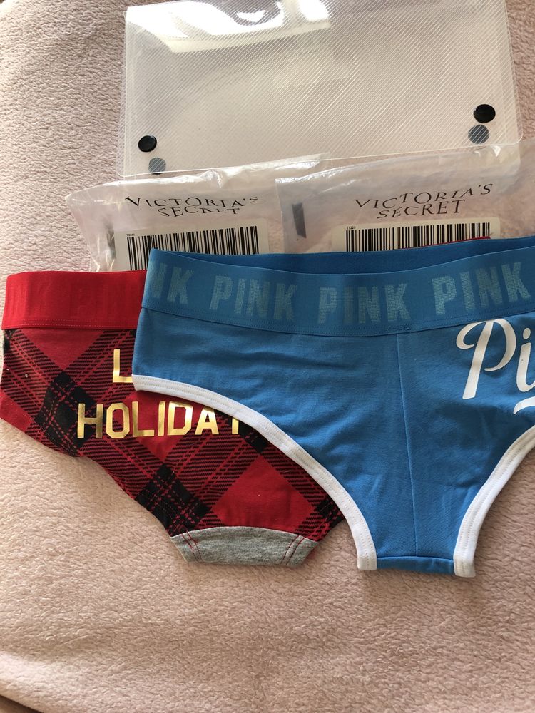 Трусы «Victoria’s Secret», новые. Оригинал.2 шт.в наборе