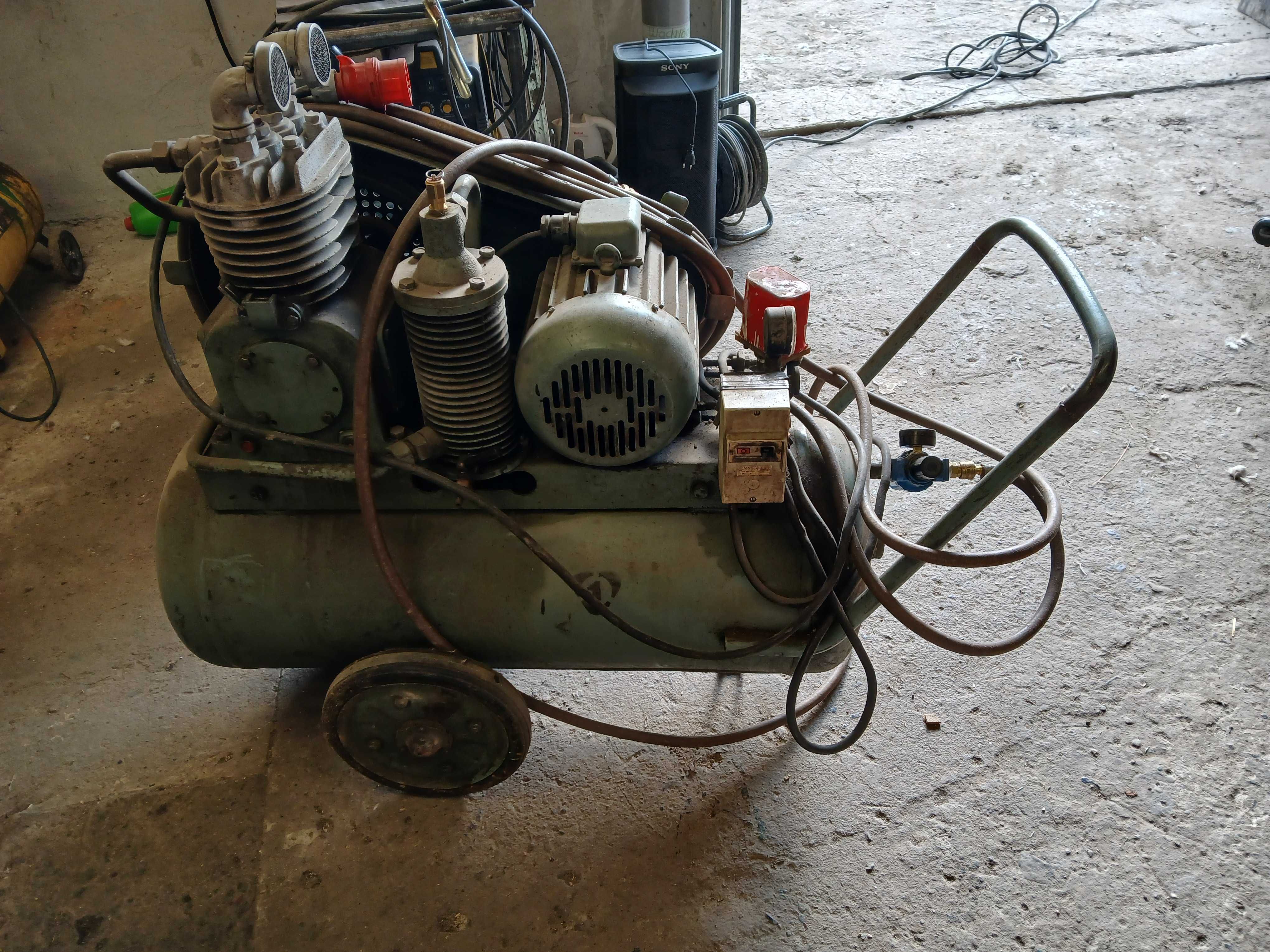 Kompresor Wan W-C+E 115l