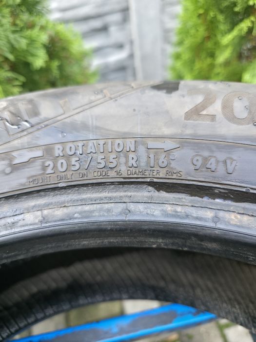 4szt całoroczne 205/55-16 94V Continental AllSeasonContact 6.5mm