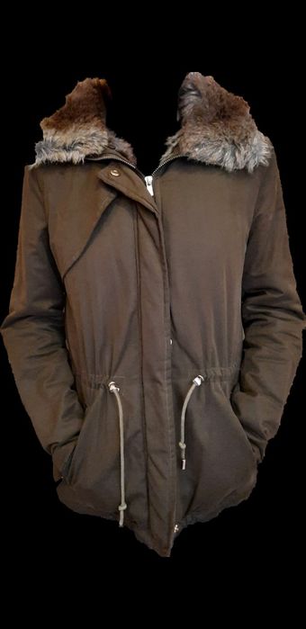 Casaco com pelo da Zara