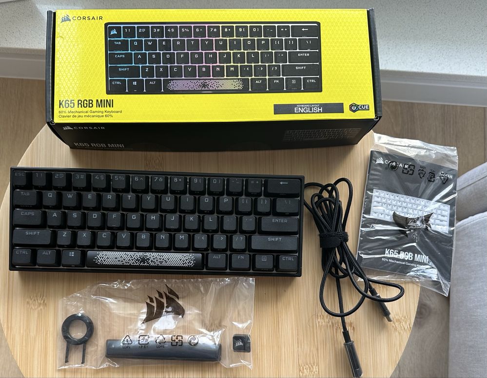 Klawiatura CORSAIR K65 RGB MINI (switche cherry mx)