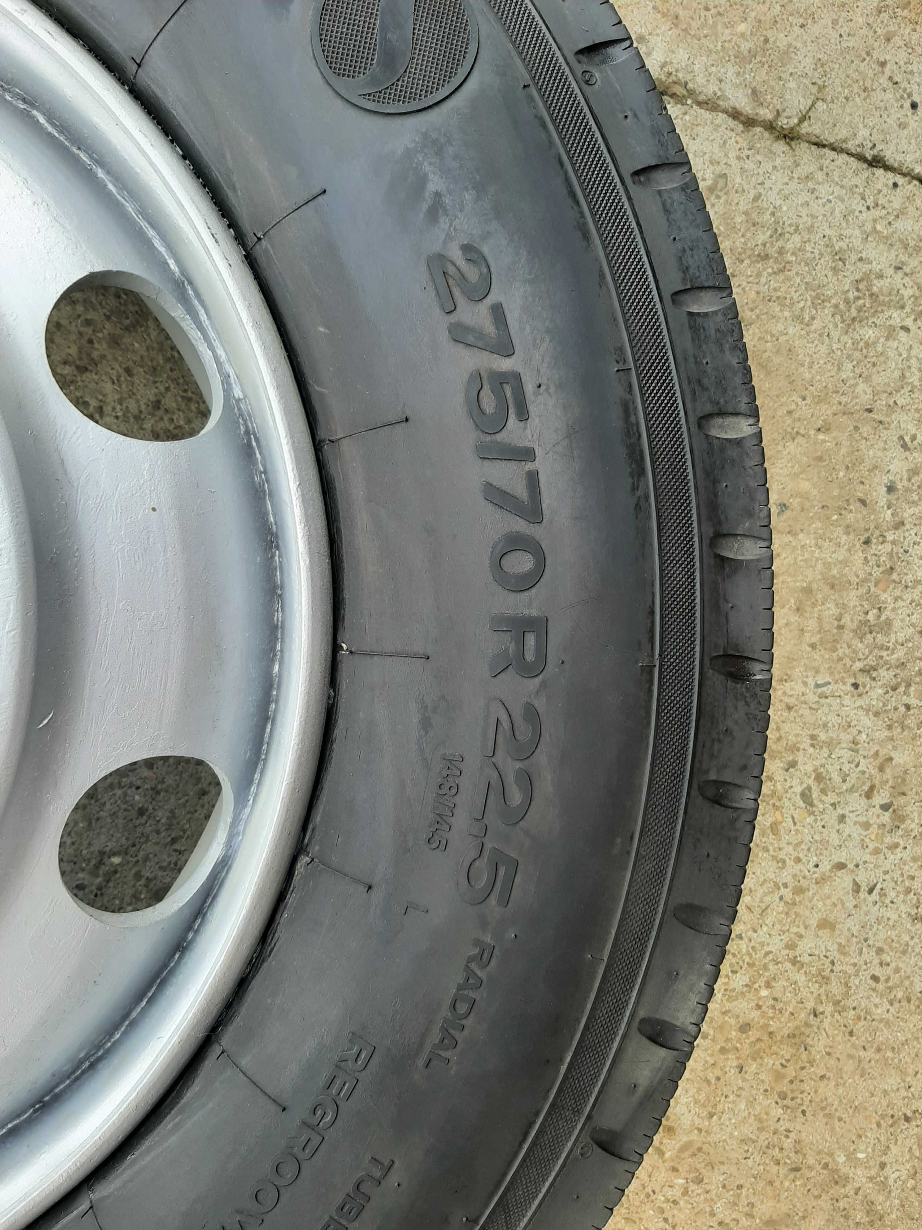 Koła, felgi bezdętkowe przyczepy autosan d 50,hl
