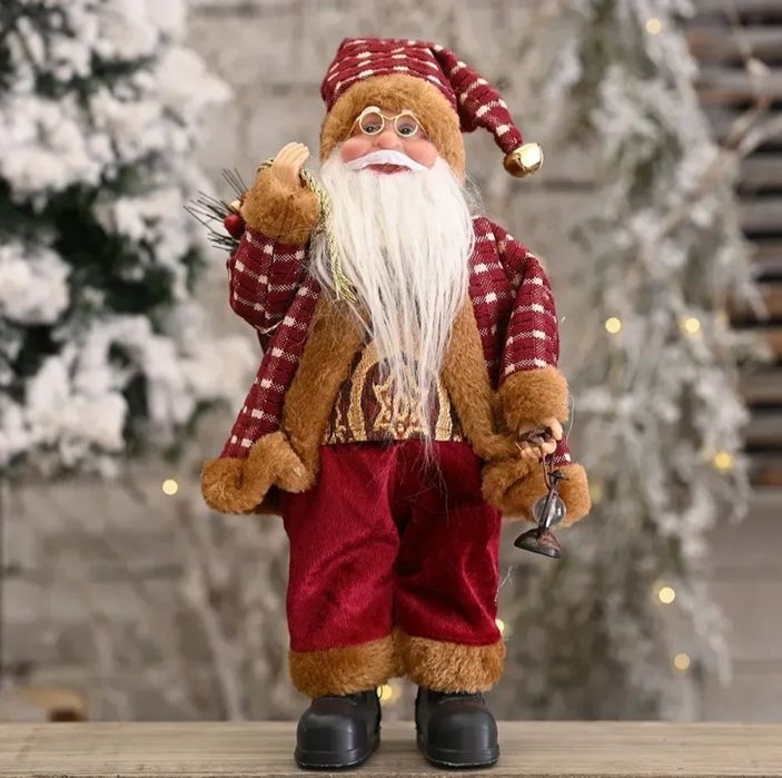 Санта Клаус, декор під ялинку на Новий Рік