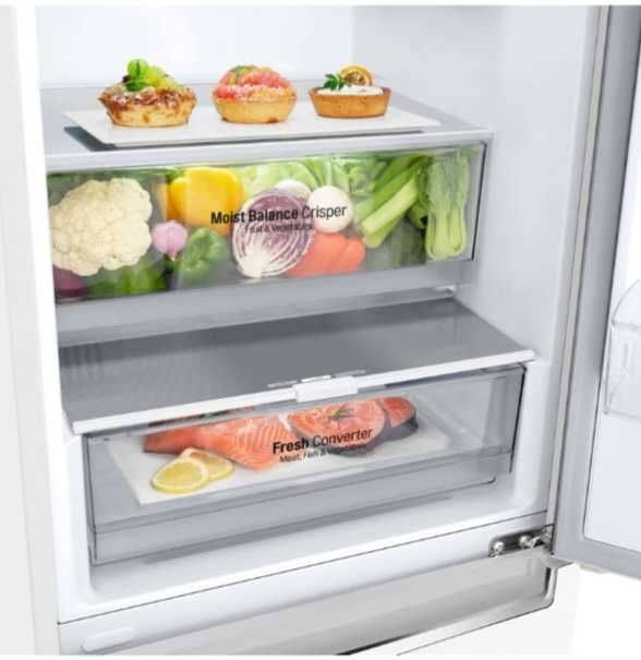 Frigorífico Combinado Branco LG 341 L, 1,86m