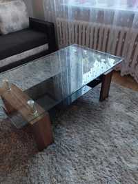 Szklana ława stół stolik jak nowy