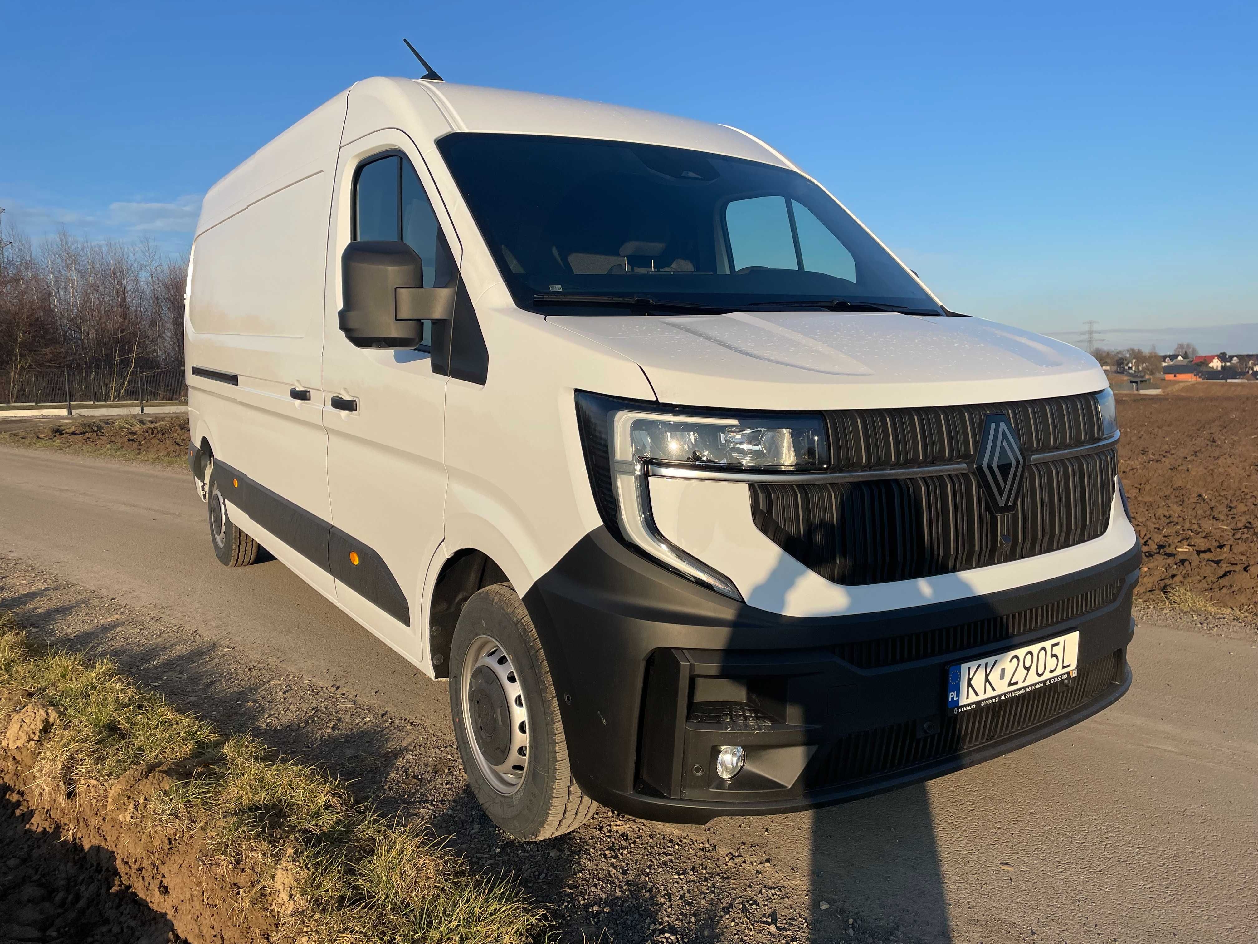 Renault Master L3H2 rocznik 2024 na wynajem