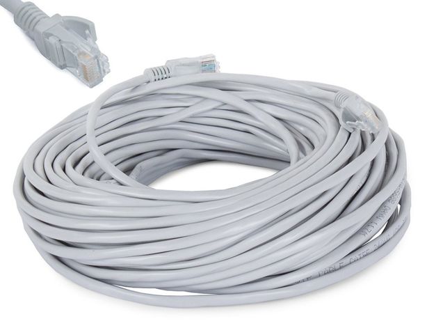 Kabel Ethernet 30 metrów, speedtest 95mbit/s