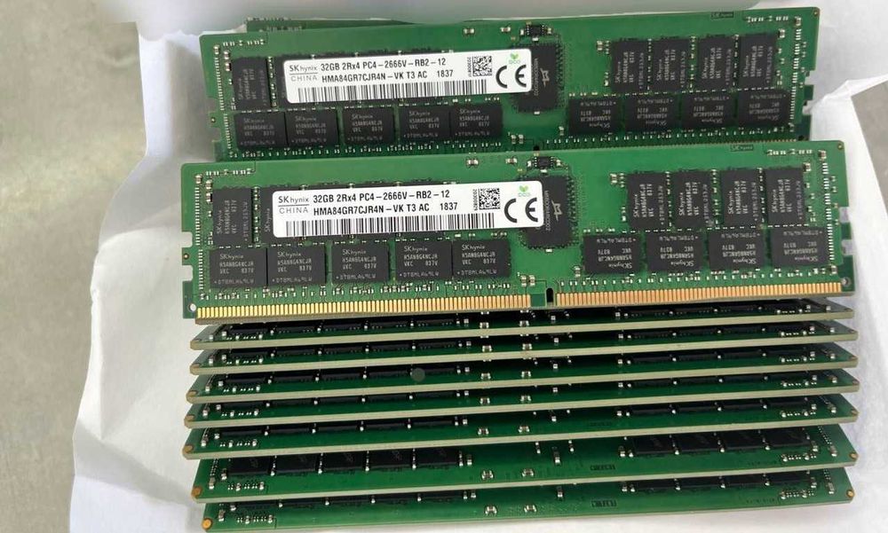 Оперативна памʼять серверна RAM 32Gb DDR4 2666 V HP Dell Supermicro