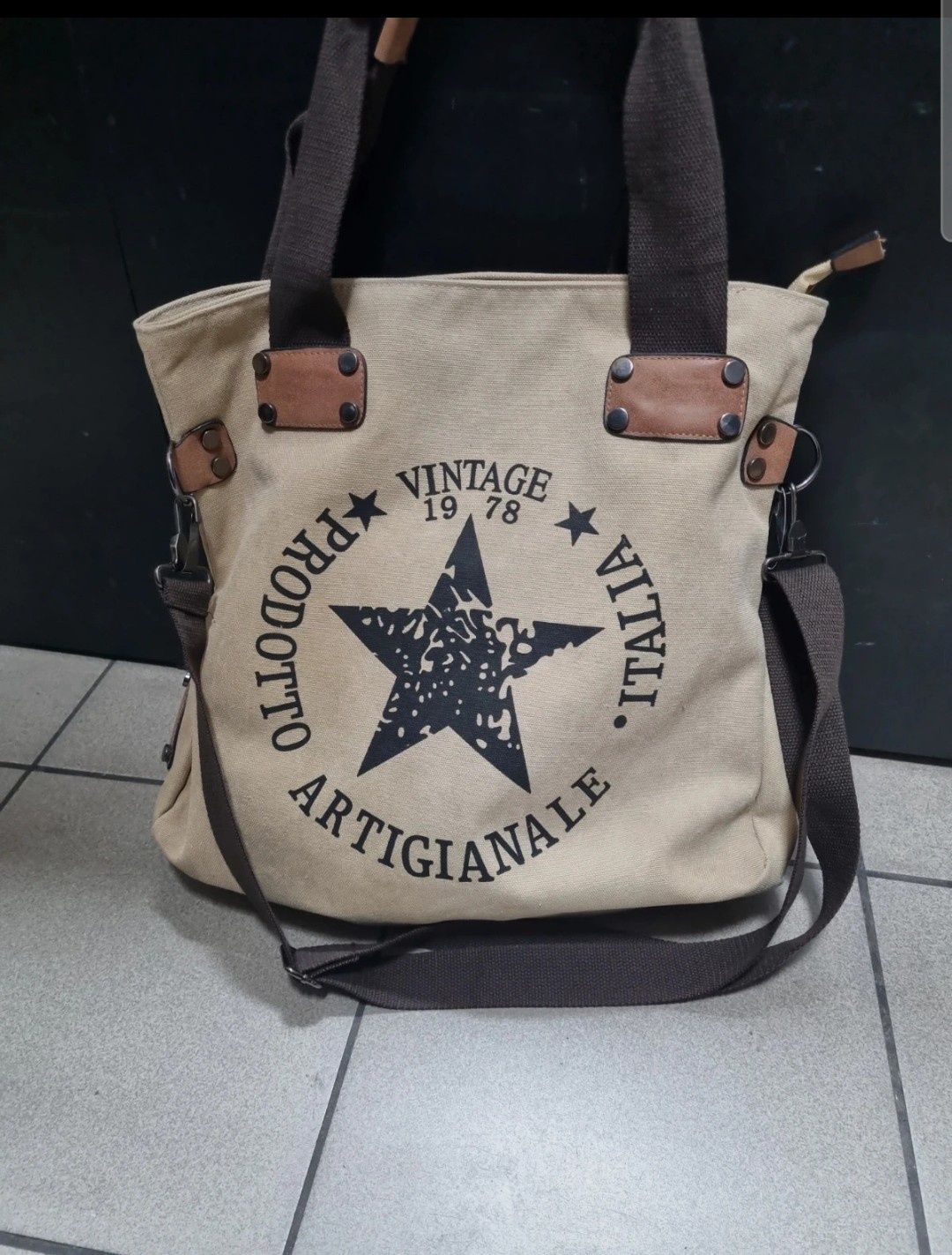 Torebka damska shopper listonoszka