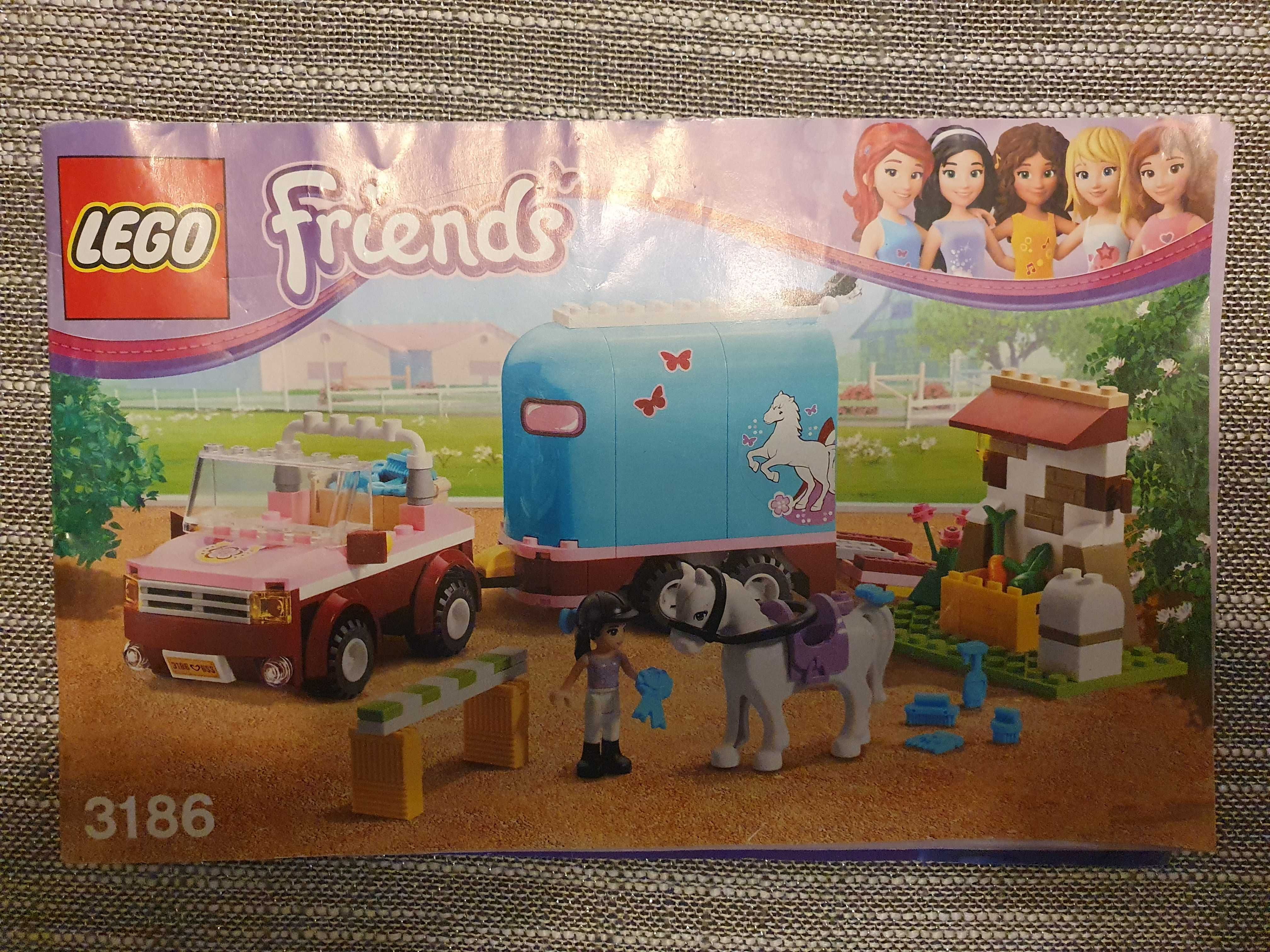Klocki LEGO Friends Przyczepa dla konia Emmy, zestaw 3186