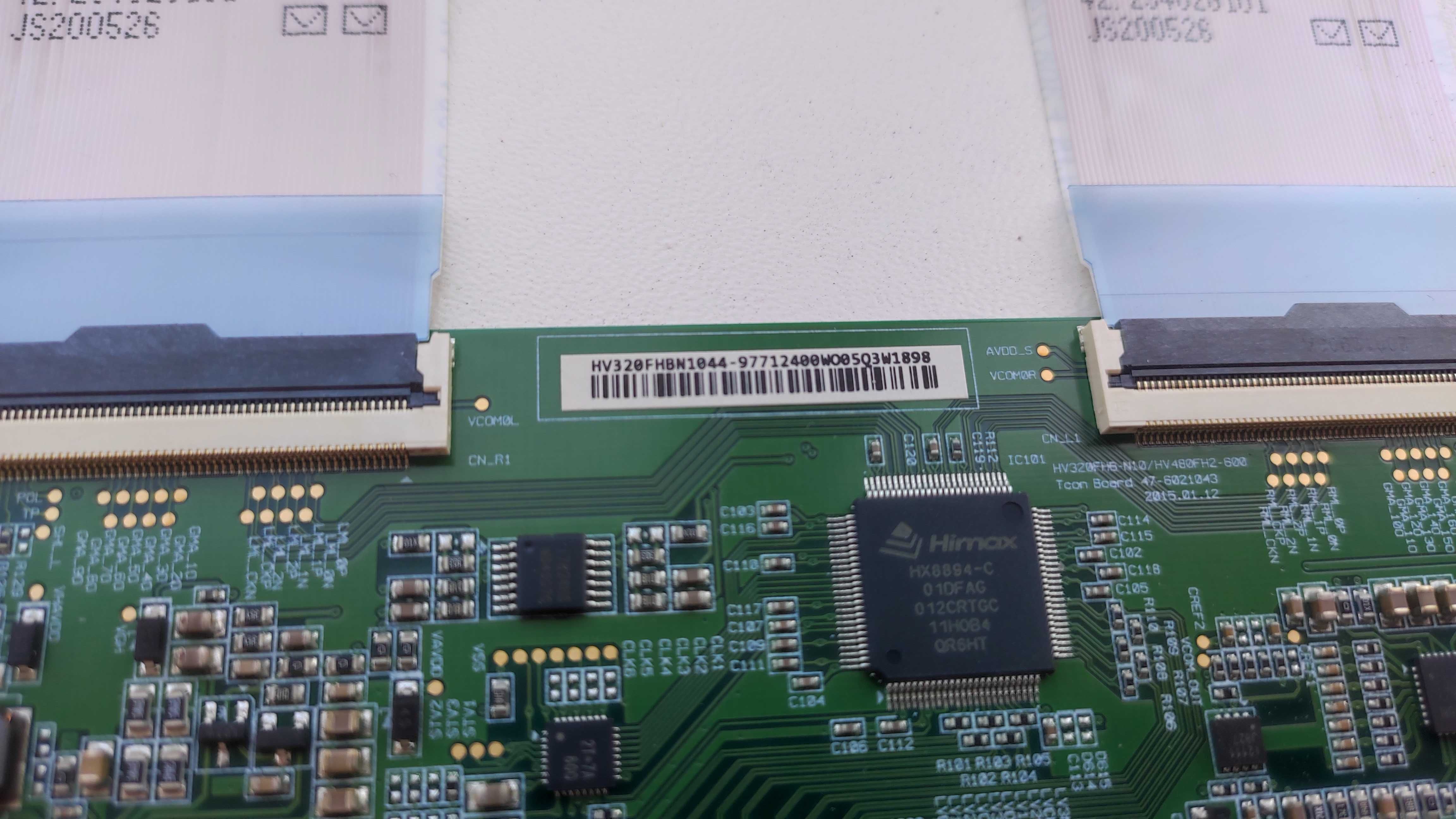 Плата T-CON HV320FHBN1044 тв Samsung UE32T5300AUXUA