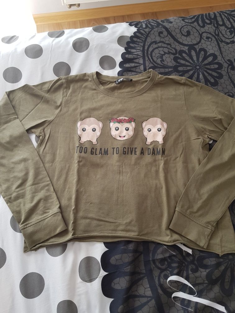 Bluzka khaki rozm. L