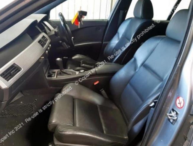 Karoseria BMW E60 E61 SILBERGRAU A08 M-pakiet HEAD UP Maska Zderzak