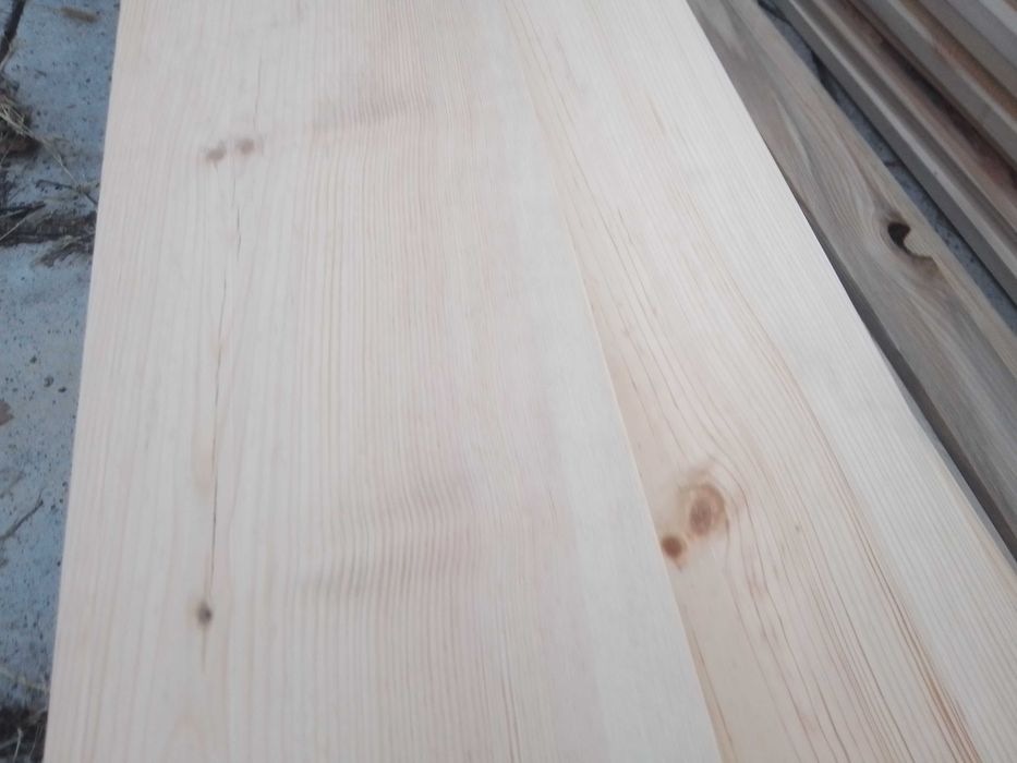 Nowa deska tarasowa 120x20x2 cm, świerkowa