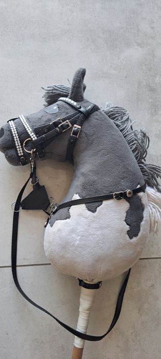 Hobby horse szaro- biały
