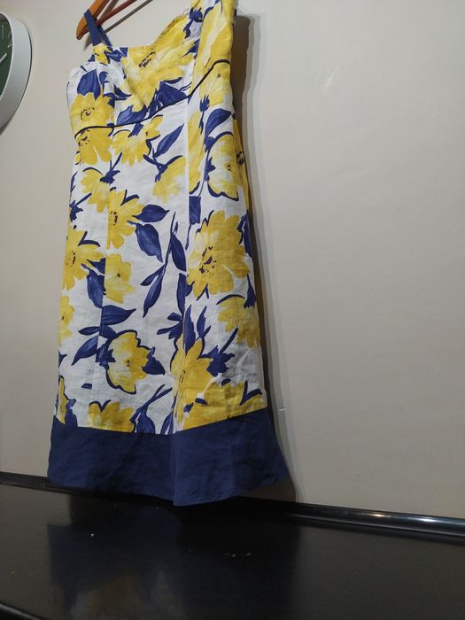 Sukienka lniana Marks&Spencer Per Una UK12/EUR40 M/L