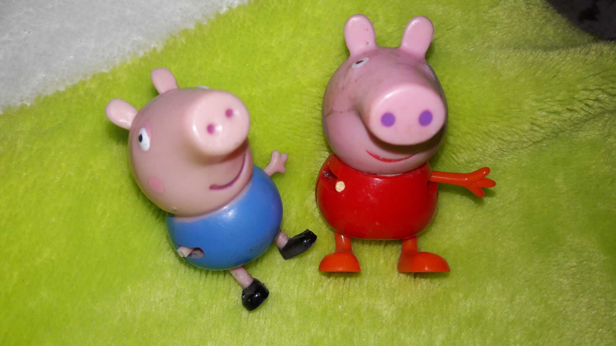 Свинка Пеппа и друзья. Фигурки Peppa Pig и семья. Игра