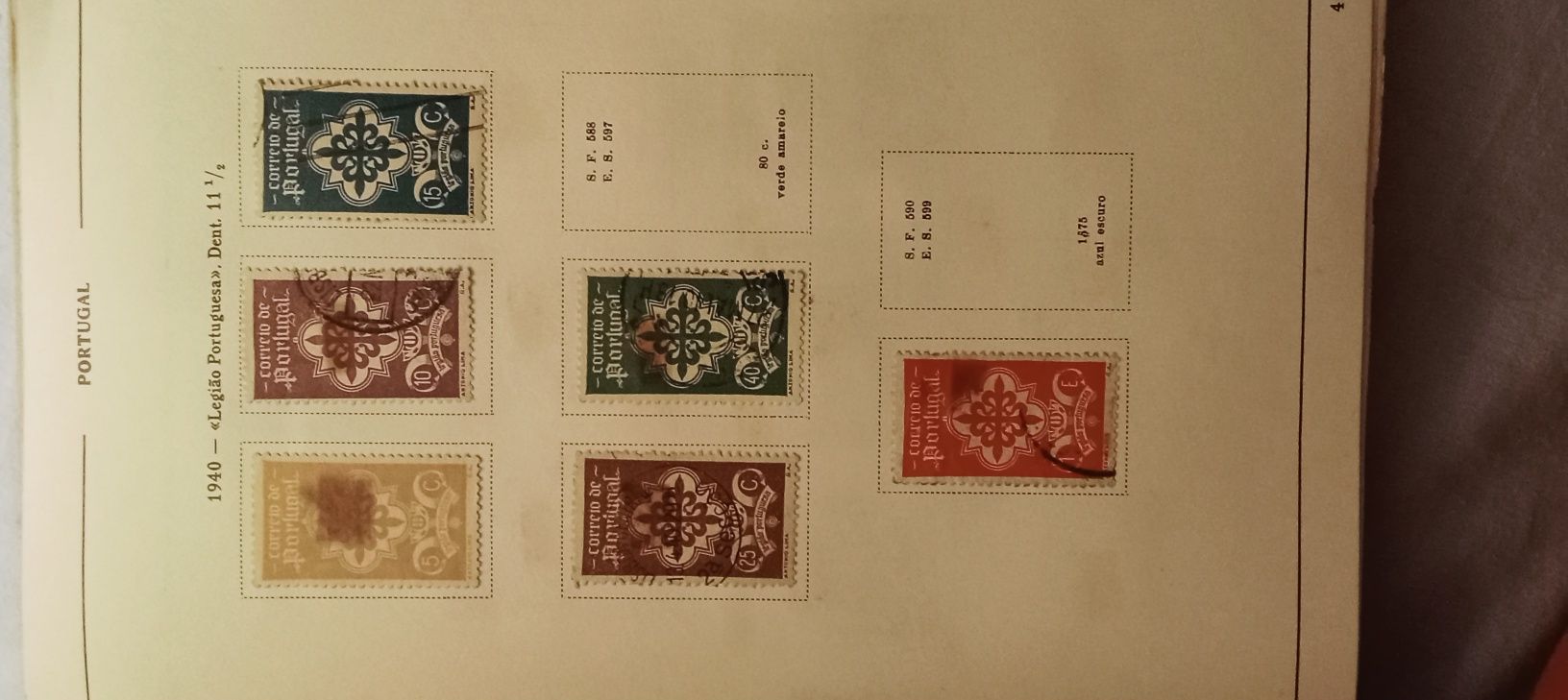 Vendo selos antigos