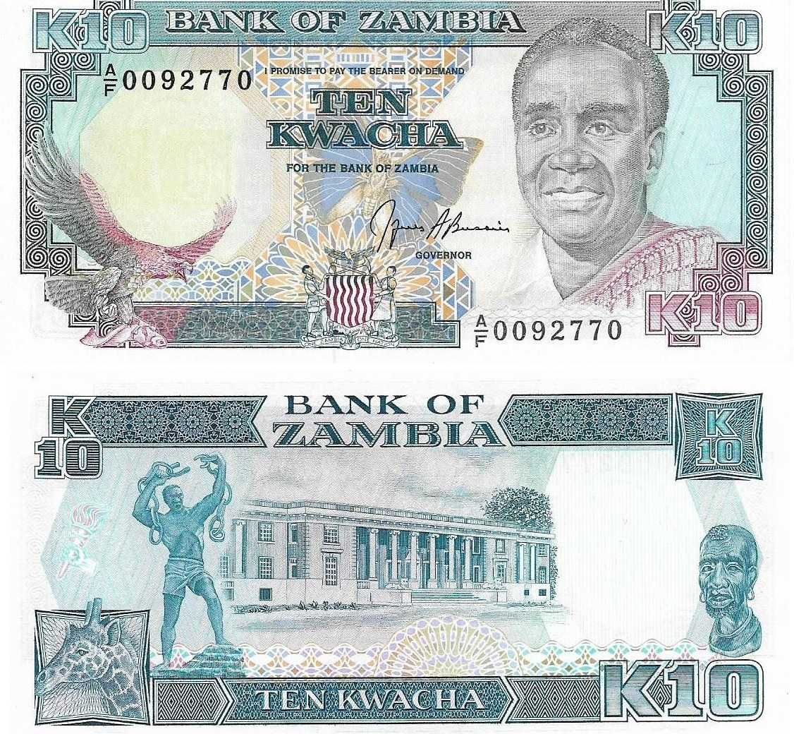 Zâmbia - - - - - Notas