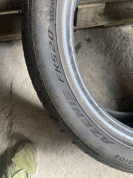 225.45.17 Falken 1шт лето БУ склад шины резина из Европы Харьков