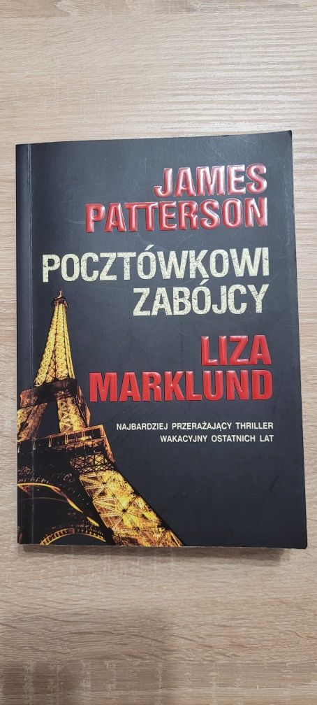 Książka Pocztówkowi Zabójcy James Patterson Liza Marklund