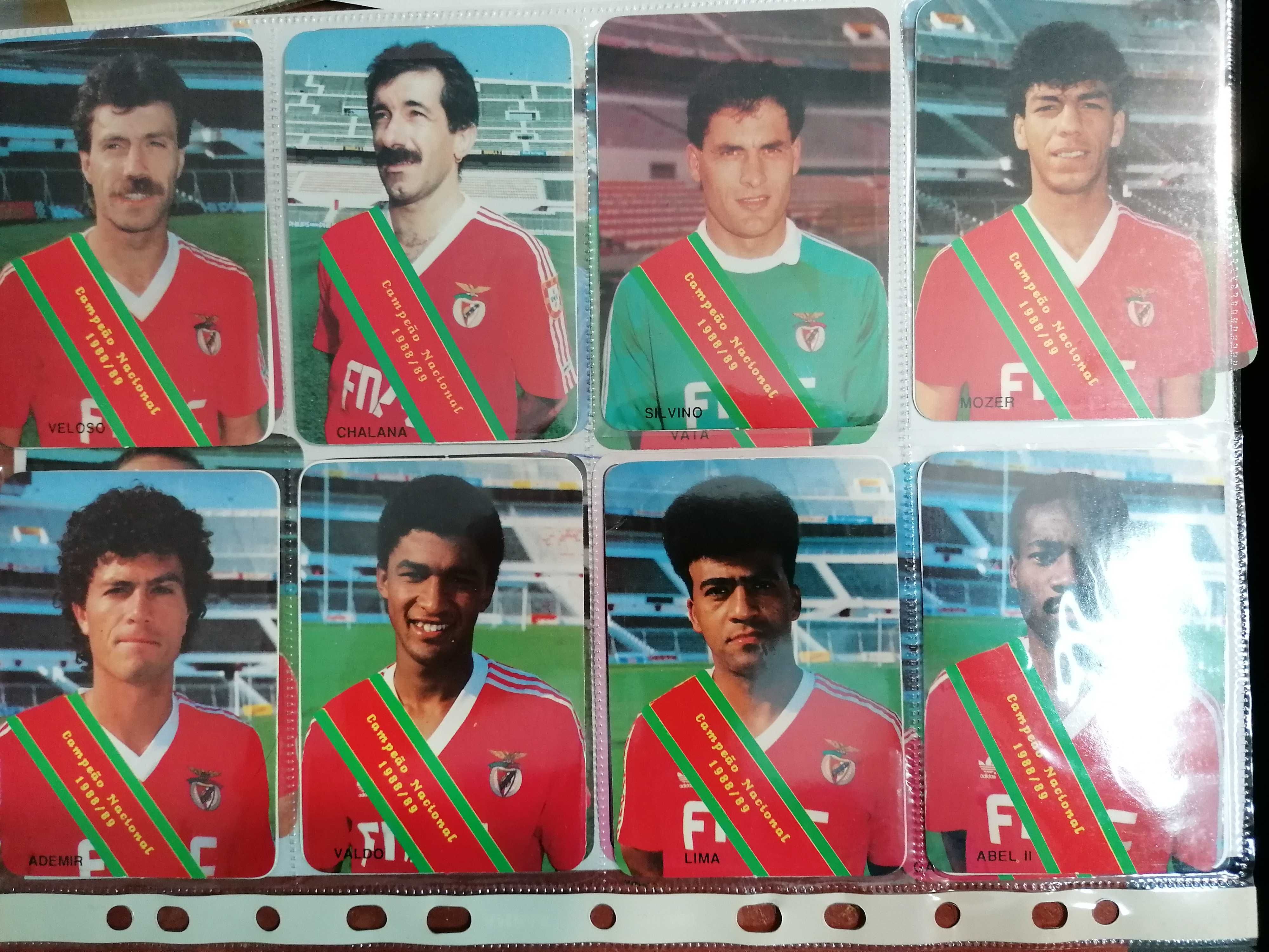 Vendo coleção de calendários do benfica campeão 88/89