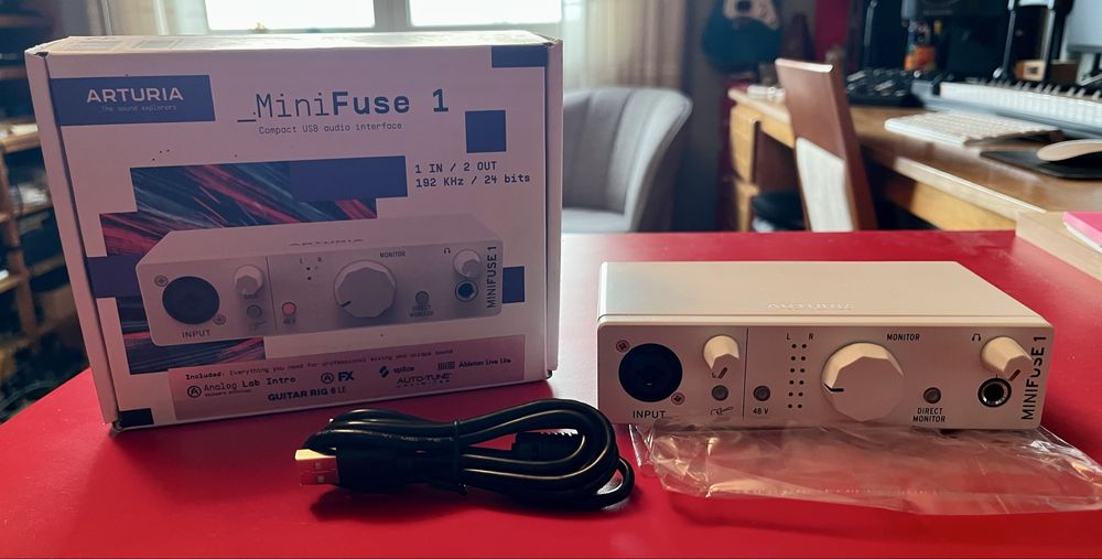 Placa de som Arturia MiniFuse 1