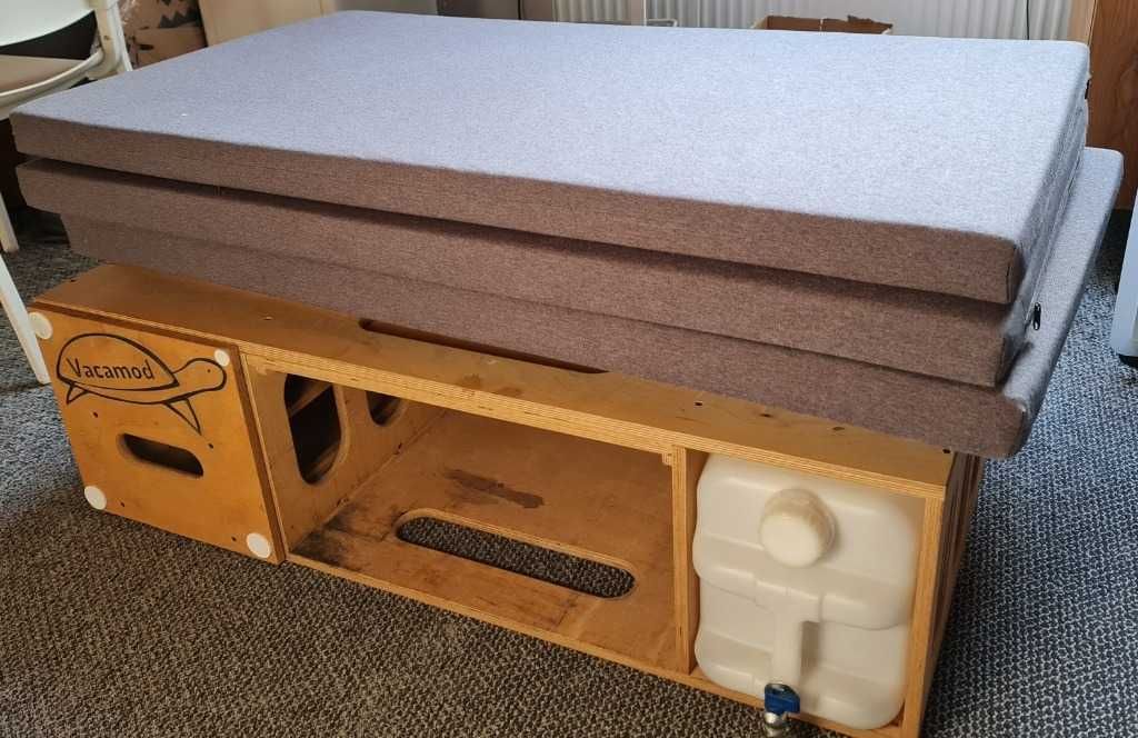 Zabudowa skrzynia camping box kombivan Peugeot Rifter Vacamod oryginał