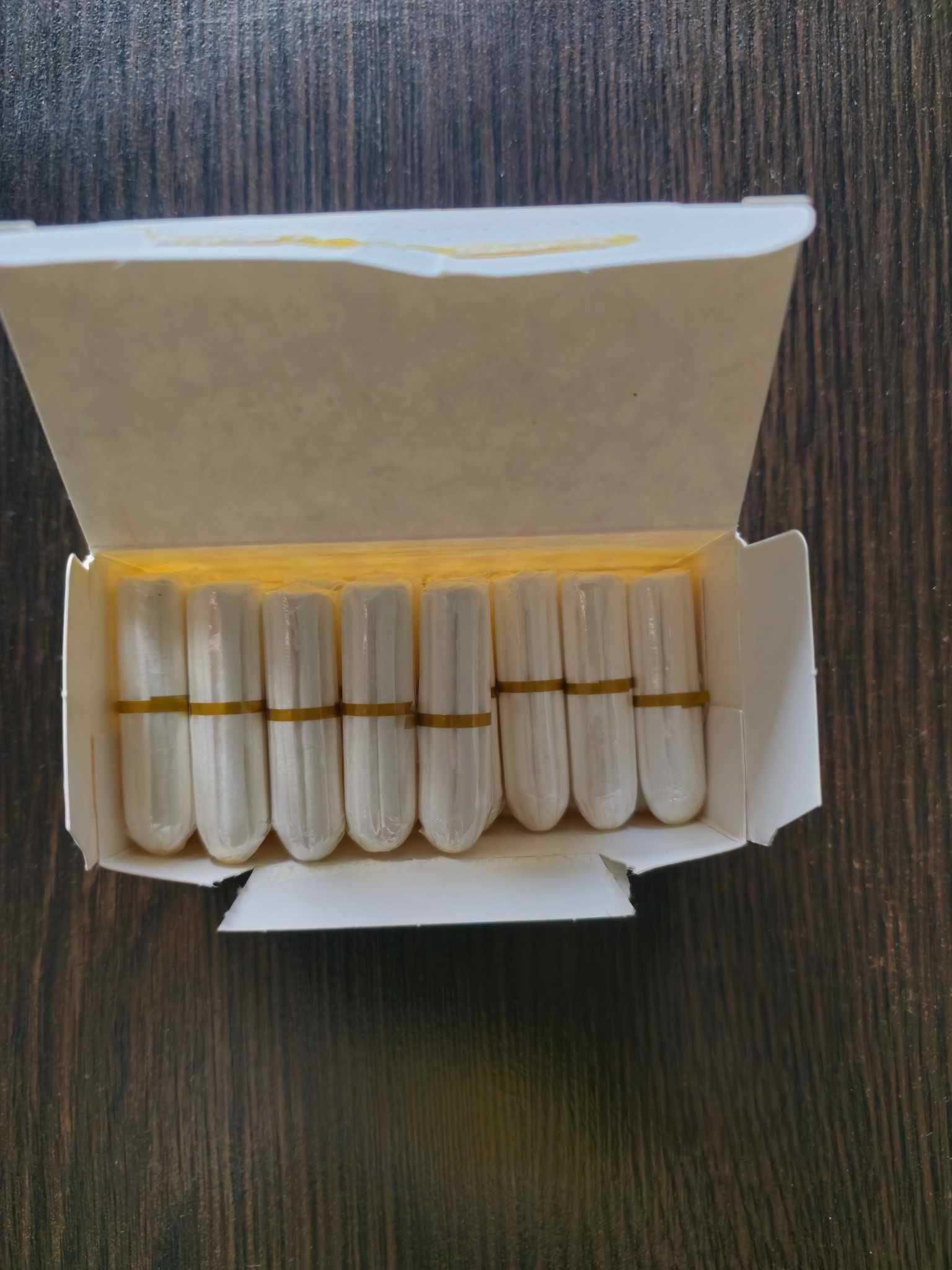 tampony Your Kaya z bawełny organicznej, 21 sztuk