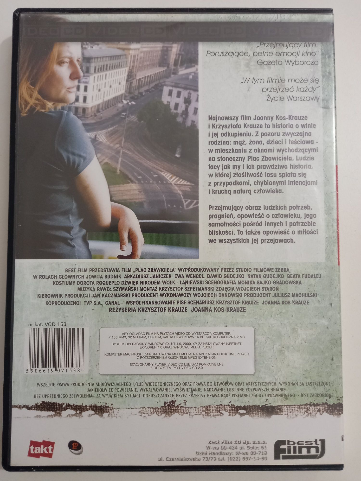 Film Plac Zbawiciela Video CD