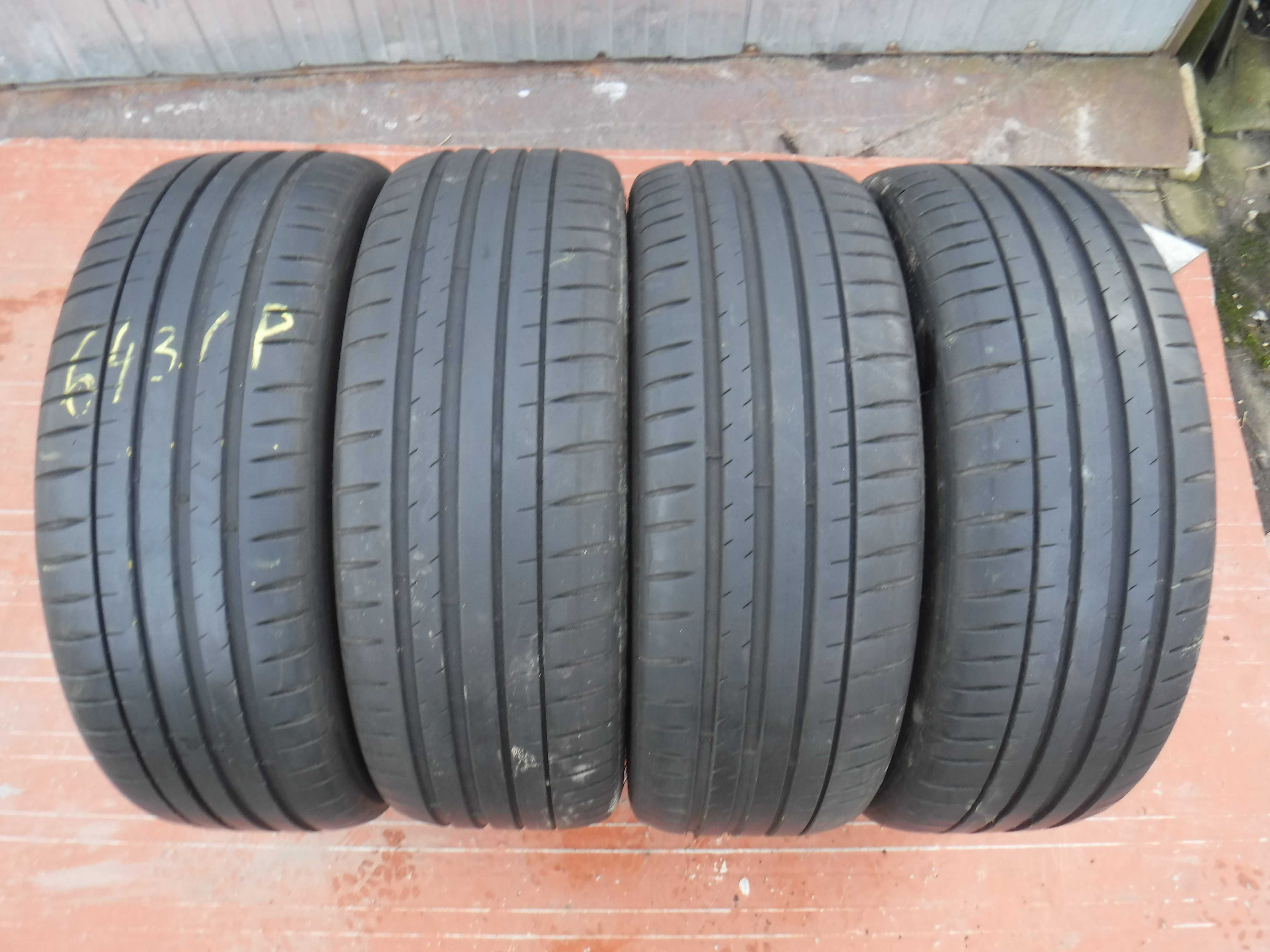 4x Opony letnie 225/45/R19 Michelin PilotSport4 6,5 mm.