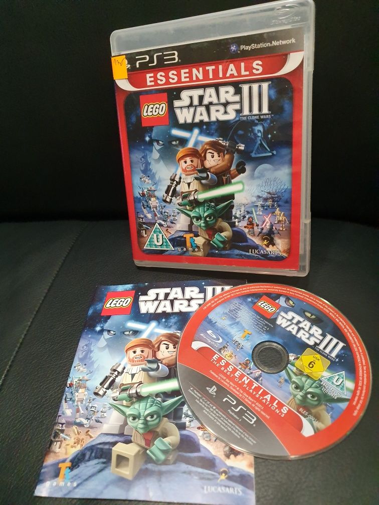 Gra gry ps3 Playstation 3 Lego Star Wars 3 III The Clone Wars