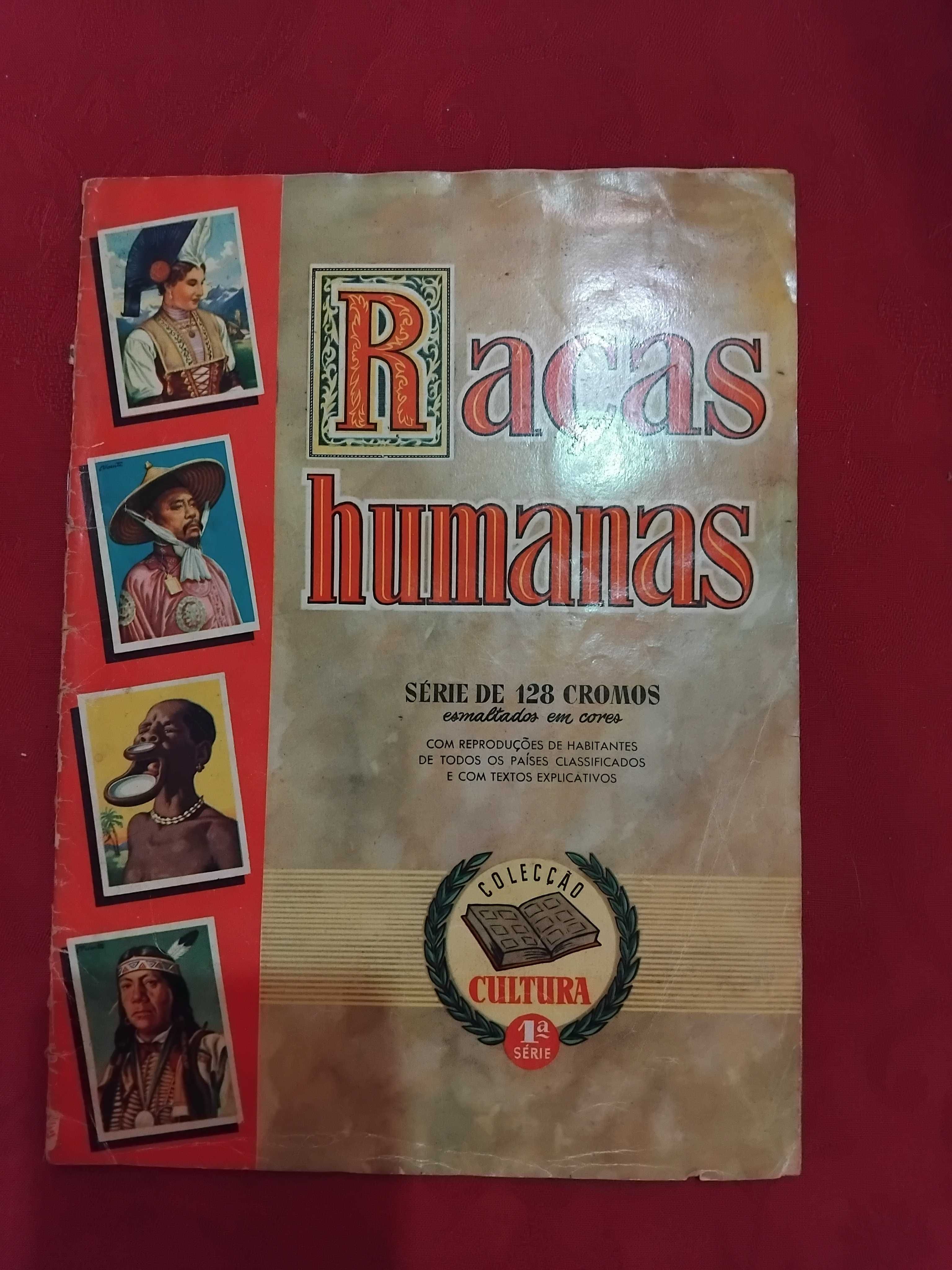 Coleção de cromos Povos (Raças) do mundo