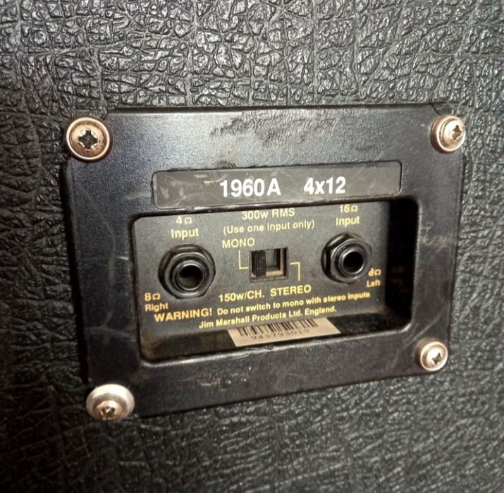 Marshall 1960A rocznik 1994 Kolumna Gitarowa