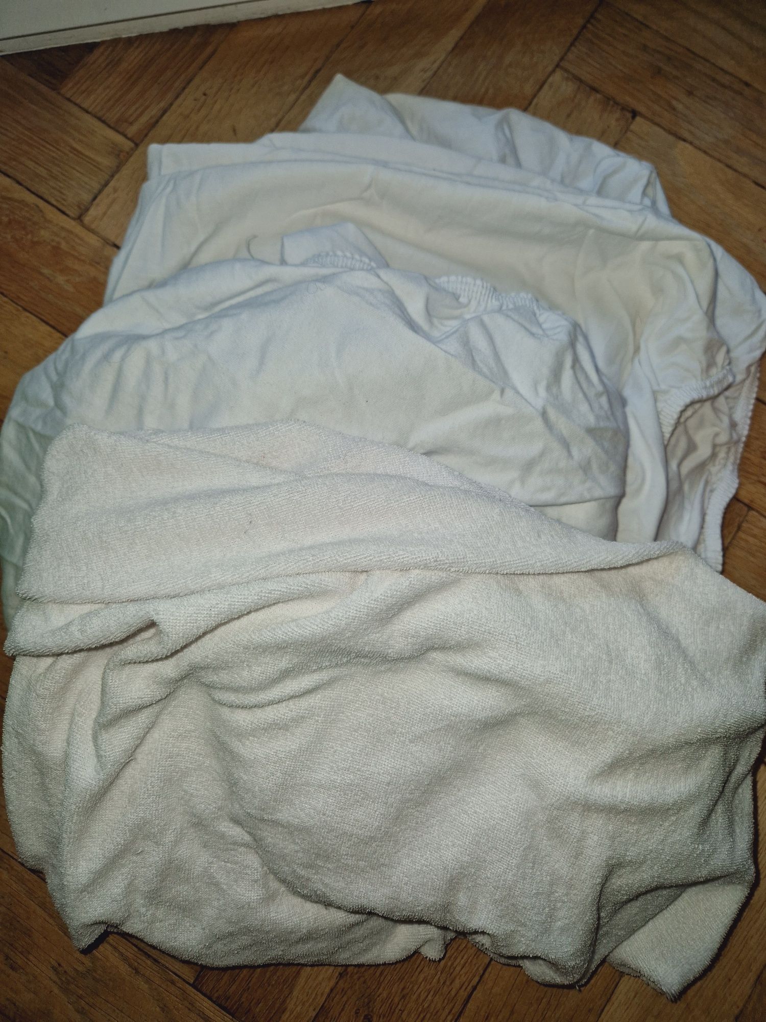 Woodies prześcieradło prześcieradła 60x120 cm zestaw bawełna frotte