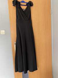 Czarna sukienka maxi - 36 Bicotone