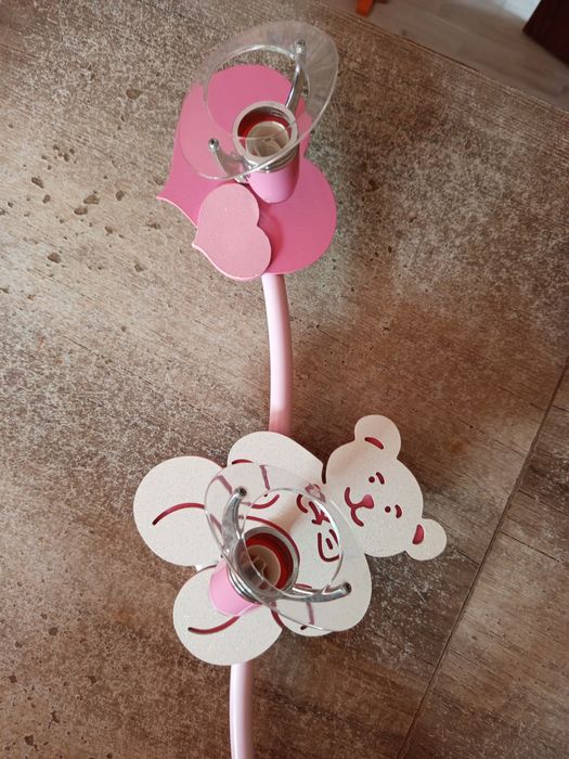 Lampa sufitowa z misiem