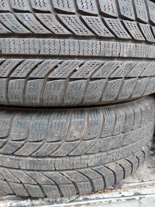 Колеса в сборе, Шкода Тур, Гольф 4. 5/100/15. Шины зима 195/65/15.