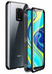 Etui 3w1 Magnetic GLASS 360° - Aluminium do Xiaomi Redmi Note 9S
