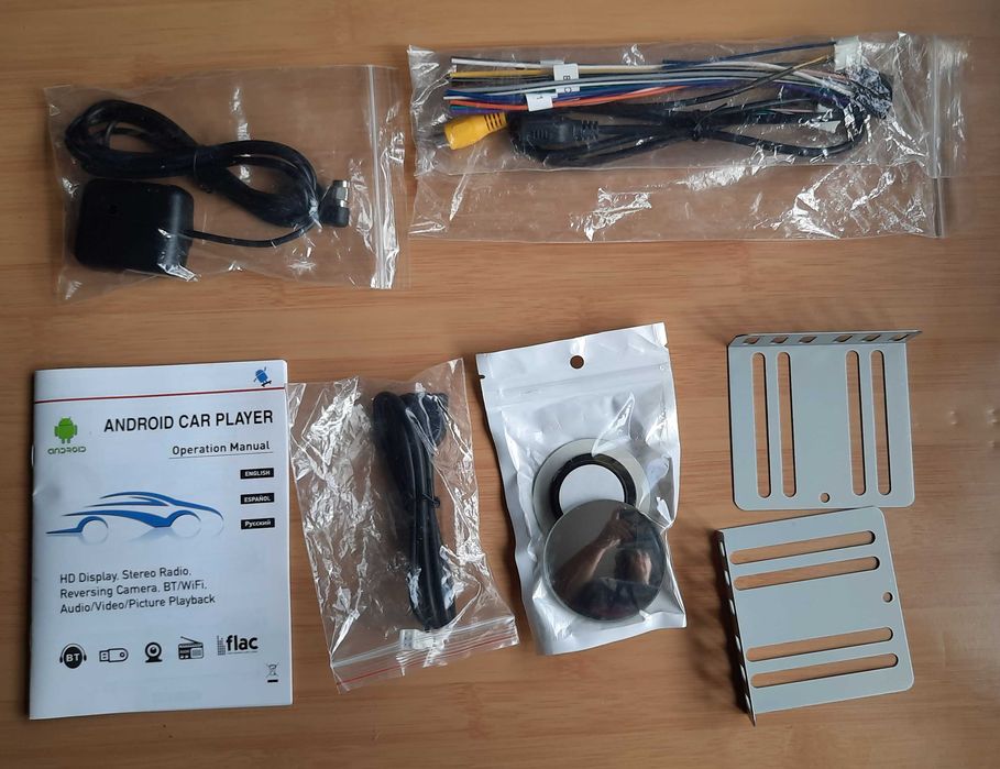 Leitor Android para carro com Bluetooth e GPS Novo