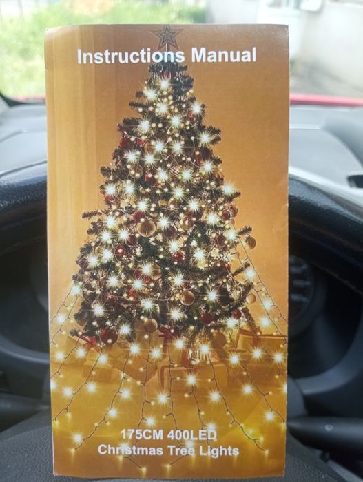 Світлодіодні гірлянди різдвяна ялинка 175 см x, 400 сві