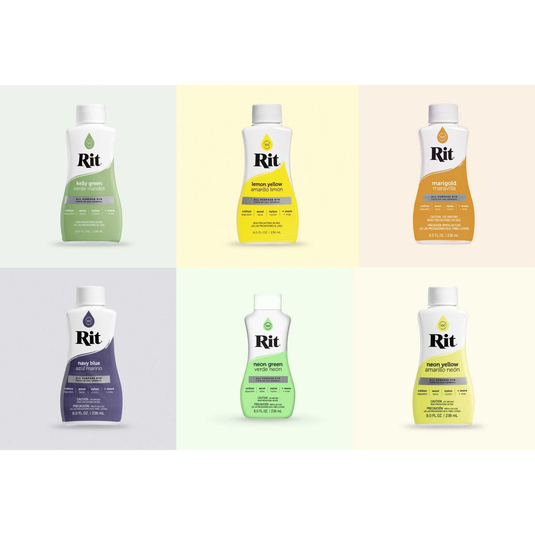 Фарба для одягу Rit Dye (різні кольори)