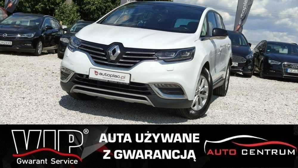 Renault Espace 1.6D 131 kM 7 os Klima Virtual Temp. Panorama Serwis GWARANCJA