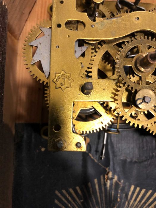 Antyk zegar kapliczka  z XIX wieku