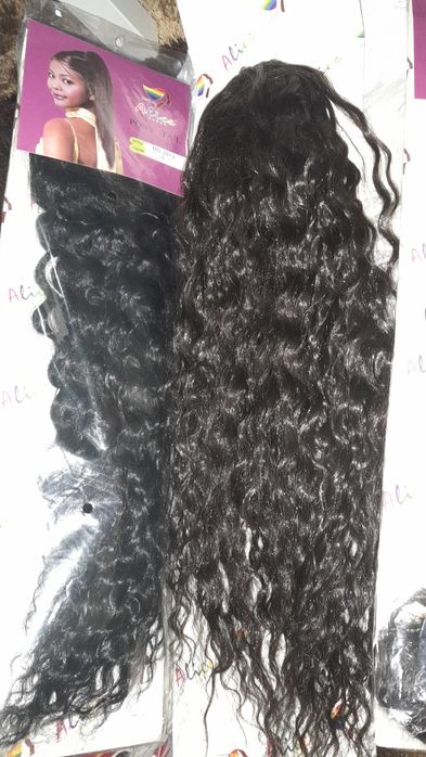 Rabo de cavalo bastante longo