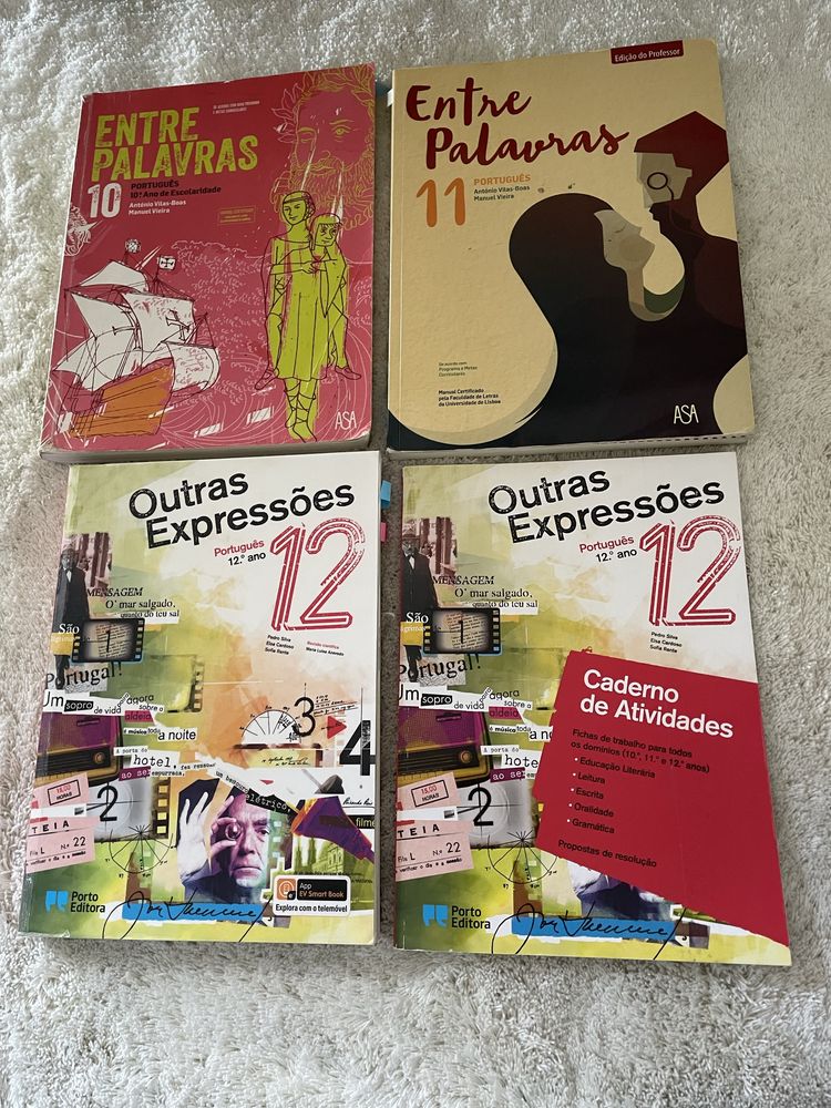 Livros escolares (10° a 12° ano)