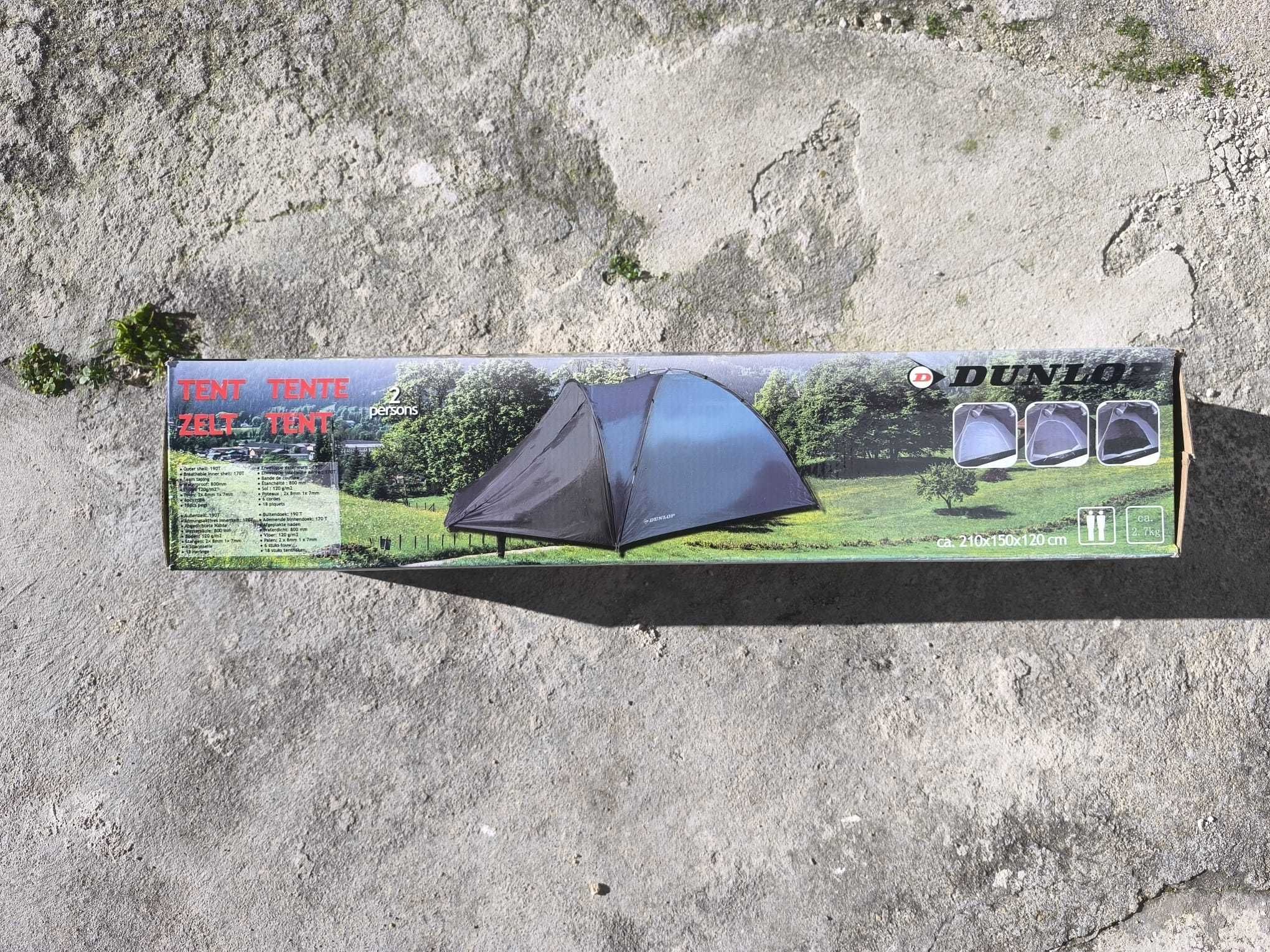 Tenda campismo dunlop 2 pessoas